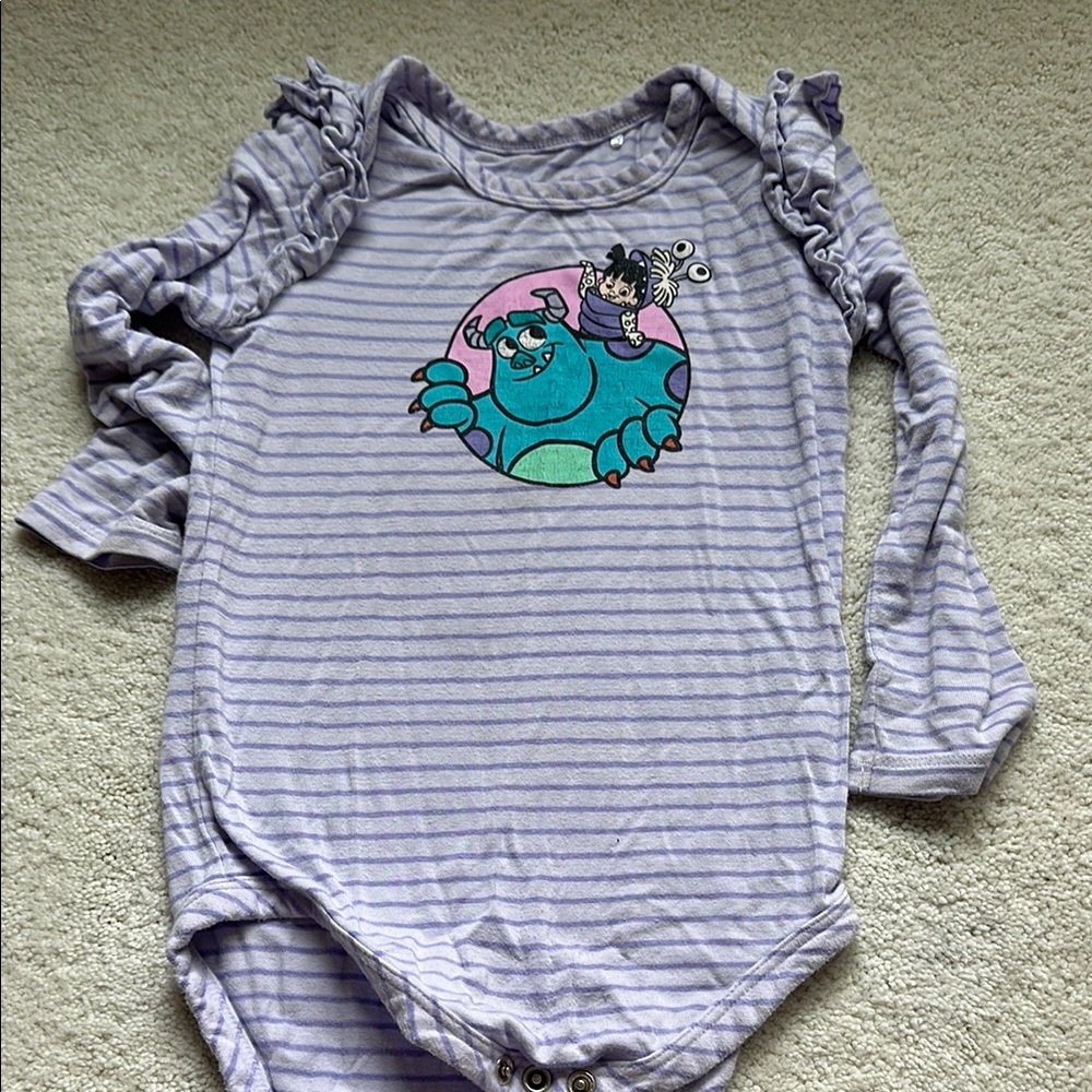 Little Sleepies Monsters Inc Onesie